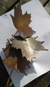 RVS rood-bruin gekleurd alternatief voor corten