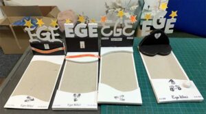 4 ontwerpen islamitische grafsteen voor EGE. Turkse moderne grafsteen