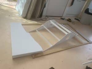 prototype grafmonument in de maak