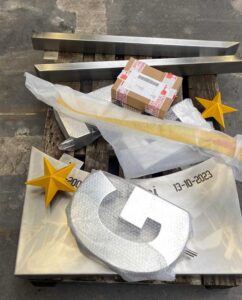 RVS werk voor islamitisch grafmonument islamitische begraafplaats voor Turkse EGE