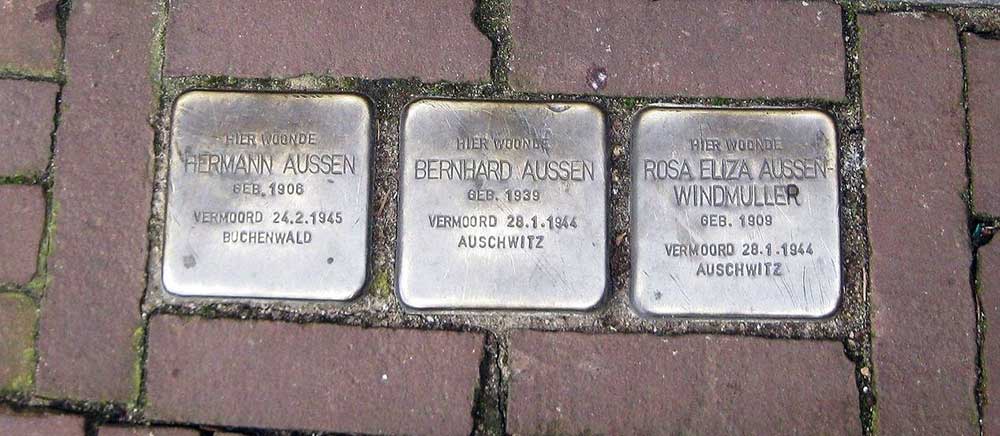 STOLPERSTEINE – struikelstenen