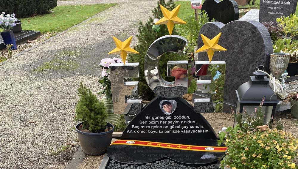 banner islamitische grafsteen