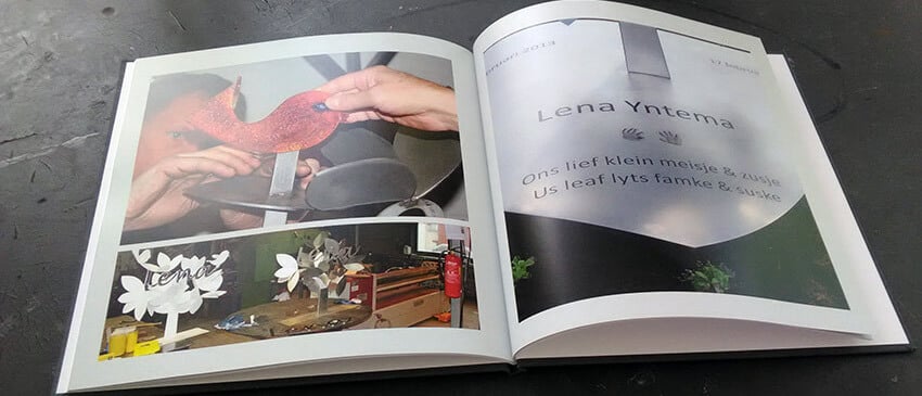 boekje grafsteen vogels