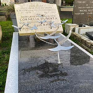 Wie is de eigenaar van een grafsteen?