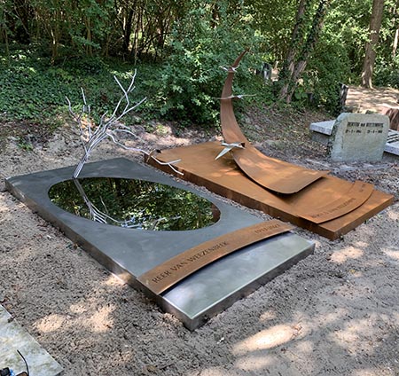 Een bijzonder en uniek grafmonument