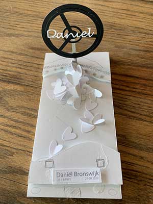 gekozen ontwerp gedenkteken grafmonument Daniel