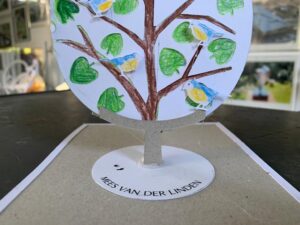 detail van half ronde glasklem