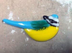 glasproefje - vogeltje