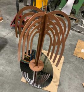 grafmonument boom gepoedercoat