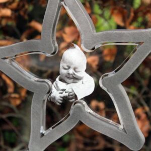 grafsteen baby met foto