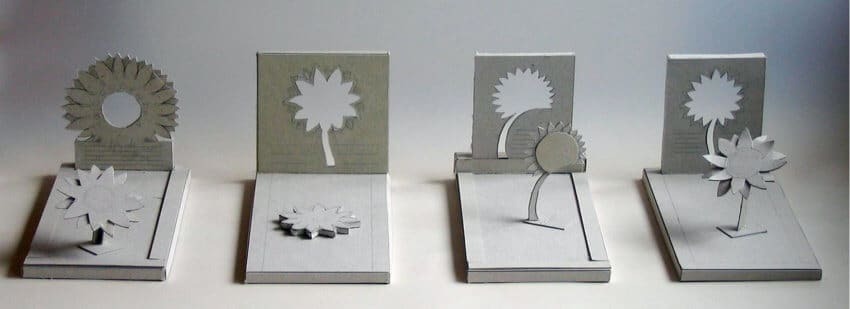 grafstenen - ontwerpen - kleine modelletjes