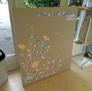 mockup grafmonuent cortenstaal