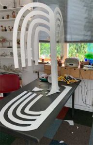 mockup in uitvoering