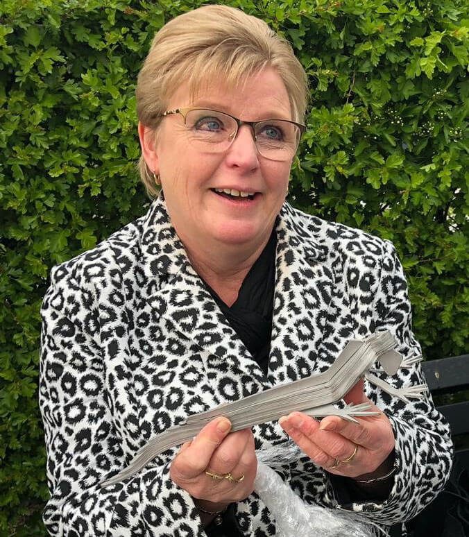 moeder ontvangt leguaan