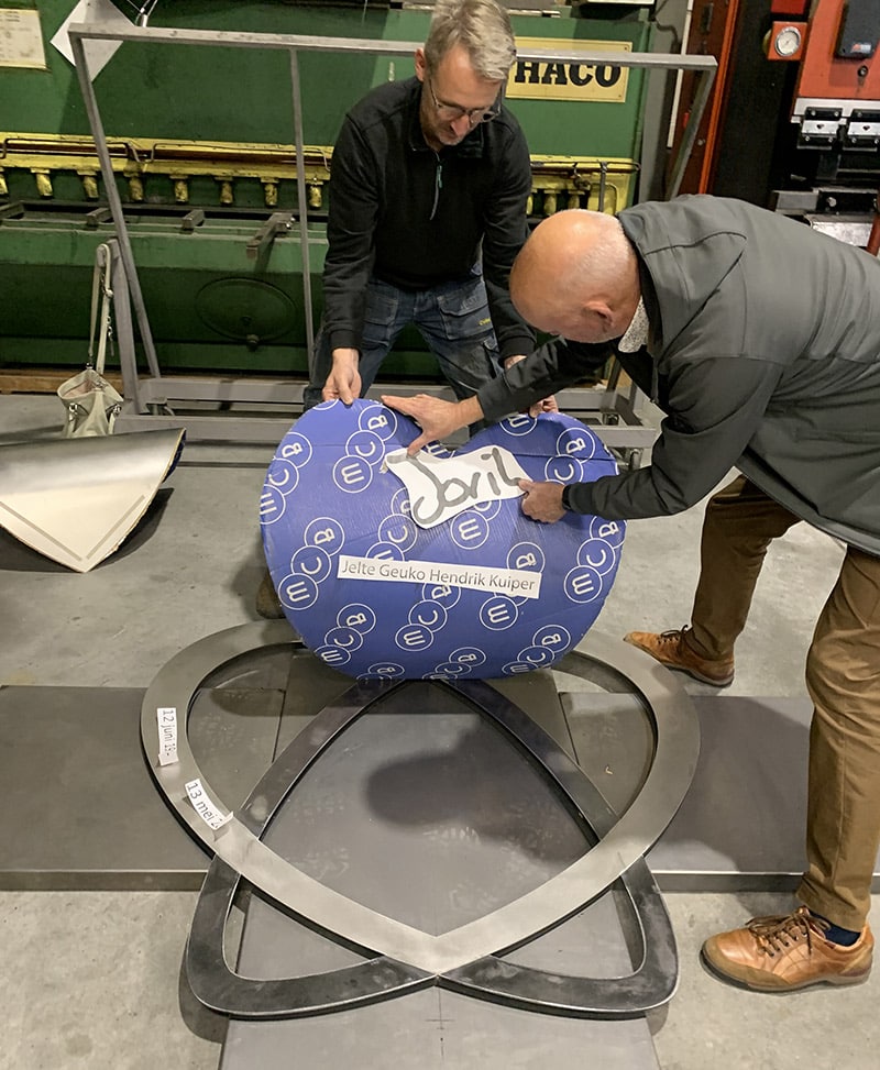 werk in uitvoering gedenkteken